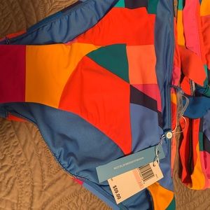 Colorful 2 Piece Swimsuit